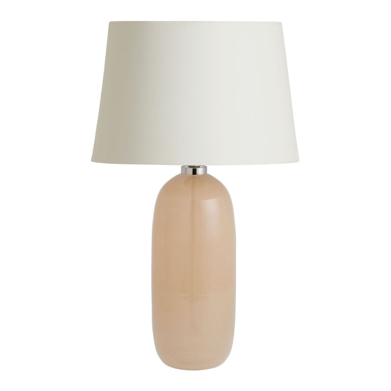 Phoebe Blush Blown Art Glass Table Lamp Base image number 3