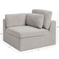 Emmett Gray Modular Sectional End Chair image number 5