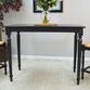 Barton Antique Black Farmhouse Counter Height Dining Table image number 1