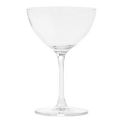 Nick And Nora Crystal Coupe Glass Set Of 2
