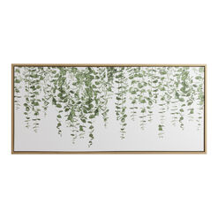 Greenery Vines Framed Canvas Wall Art