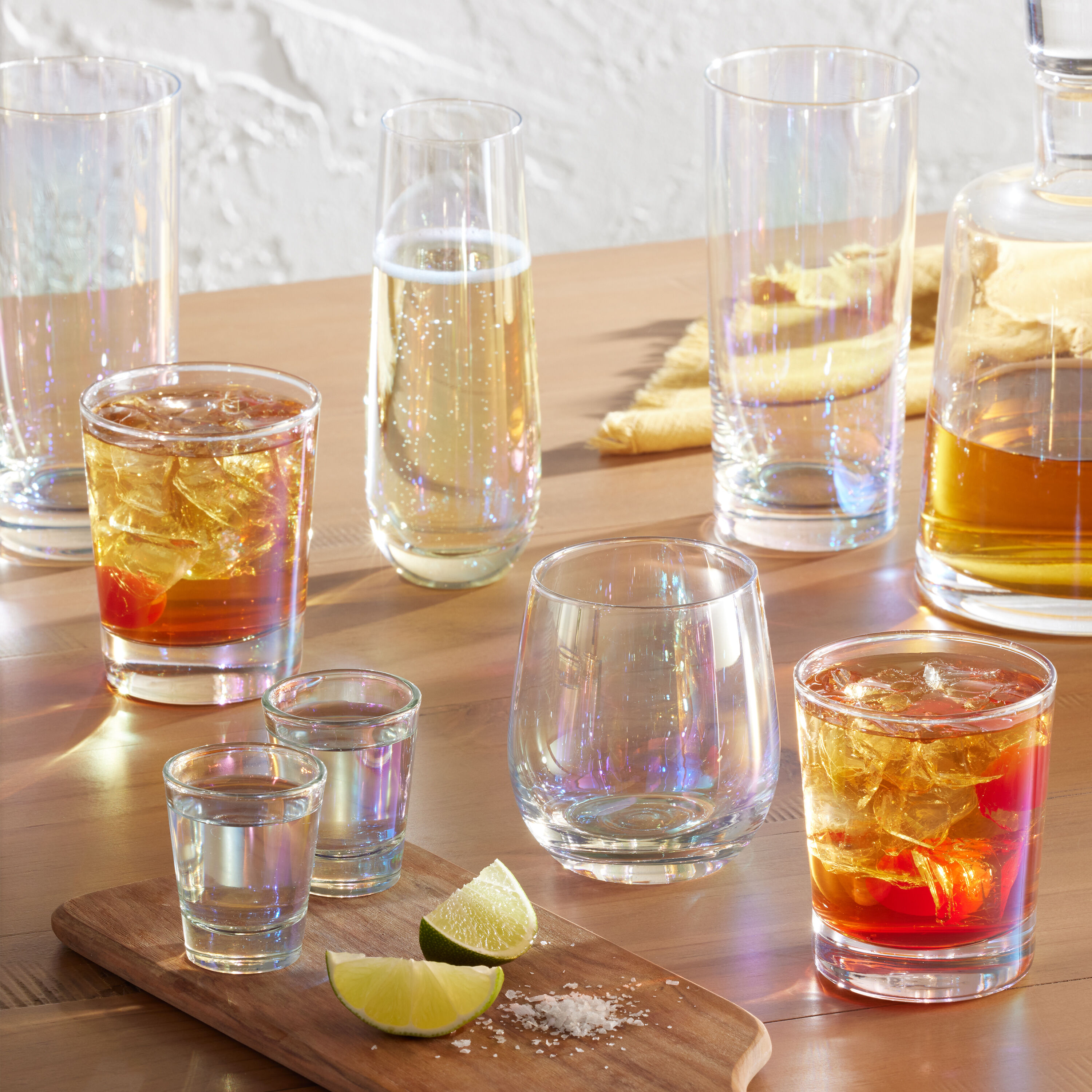 World market champagne flutes store