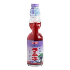 Shirakiku Grape Ramune Soda