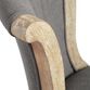 Linen Channel Back Swivel Counter Stool image number 5