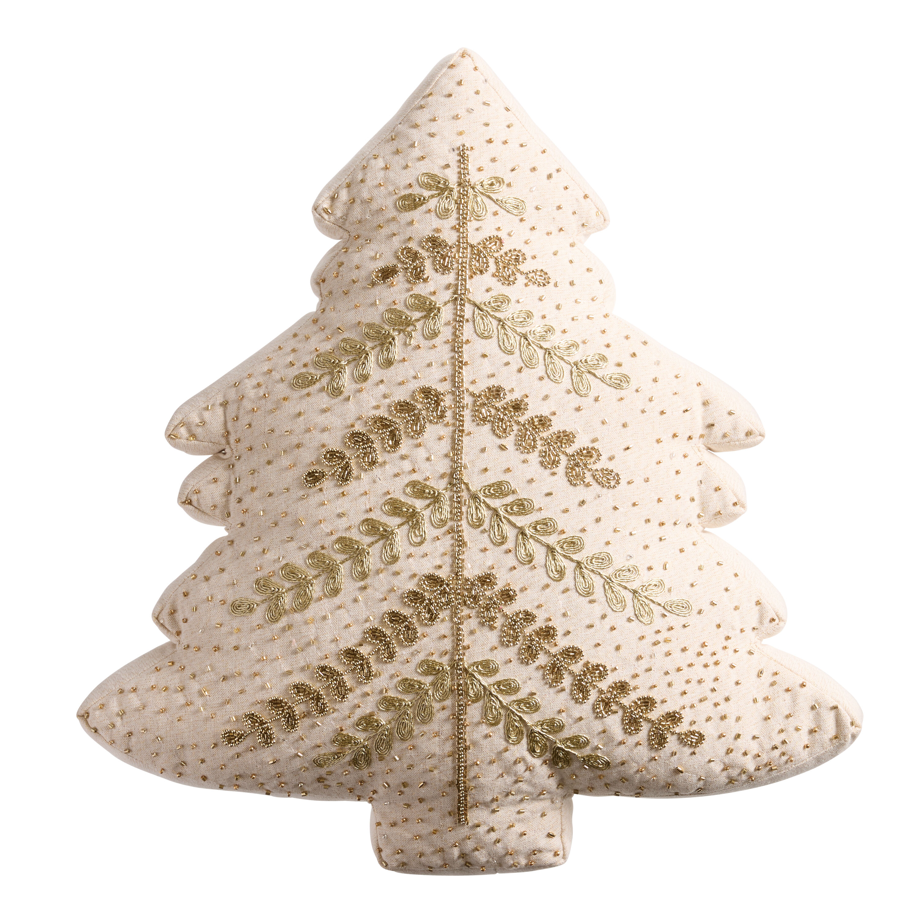 Beaded christmas pillows shop