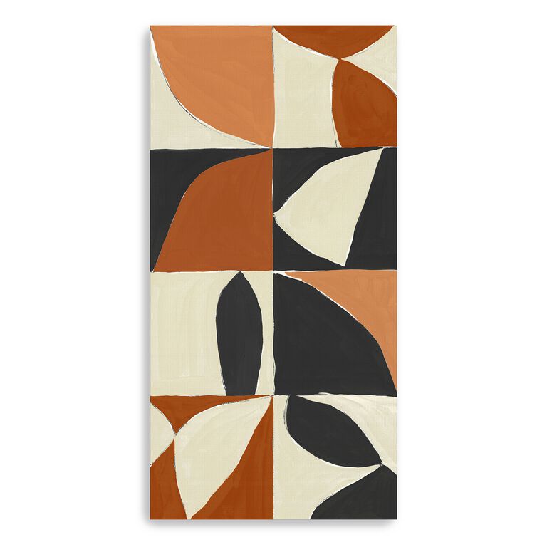 Mayan Pattern I Abstract Canvas Wall Art image number 1