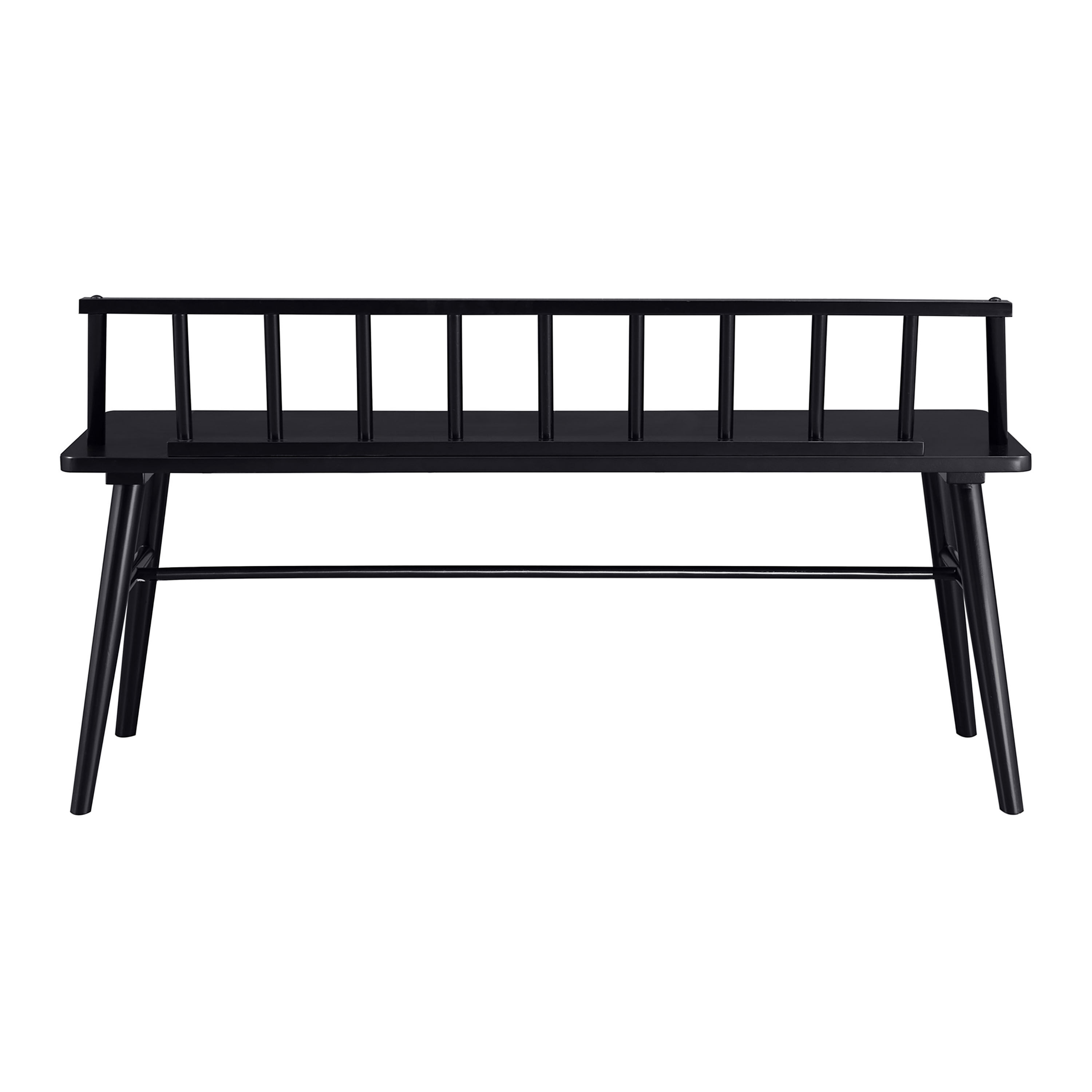 Luz Wood Low Spindle Back Bench image number 3