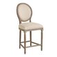 Paige Round Back Upholstered Counter Stool image number 0