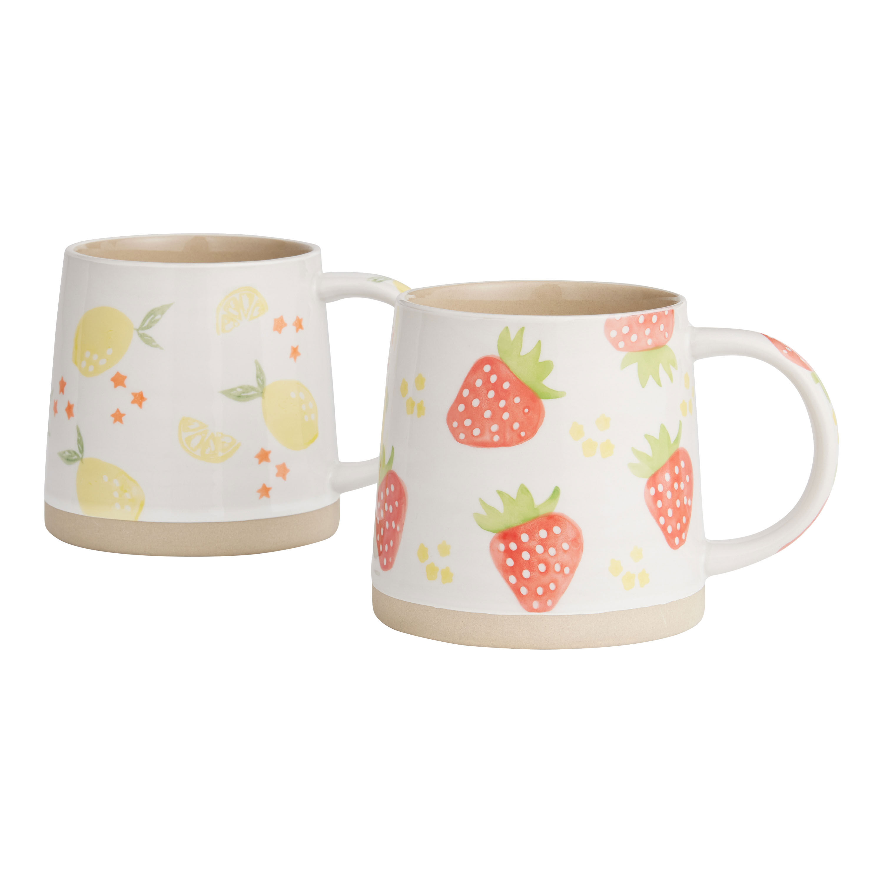 Summer Produce Hand Painted Ceramic Mug