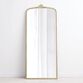 Metal Vintage Style Leaning Full Length Mirror image number 0