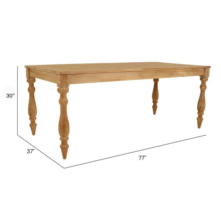 Teakwood Theodora Dining Table image number 7