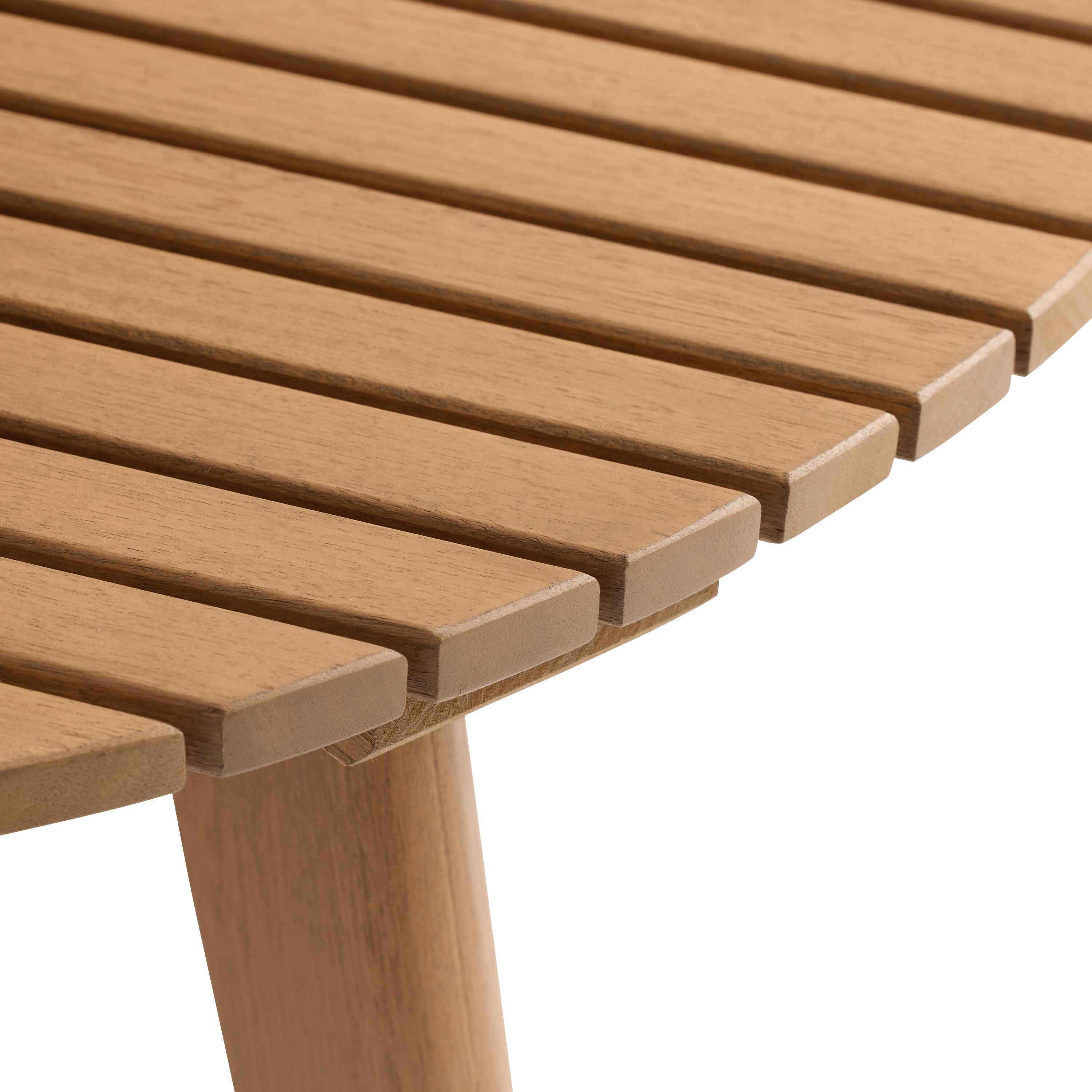 Grace Bay Eucalyptus Wood Outdoor Nesting Tables 3 Piece Set image number 4