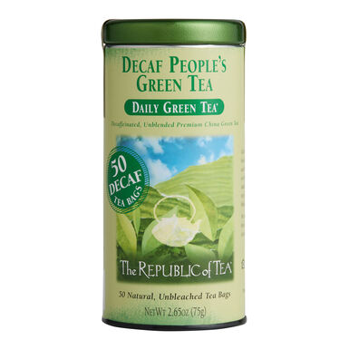 The Republic of Tea Decaf The People's Green Tea 50 Count The Republic of Tea Decaf The People's Green Tea 50 Count