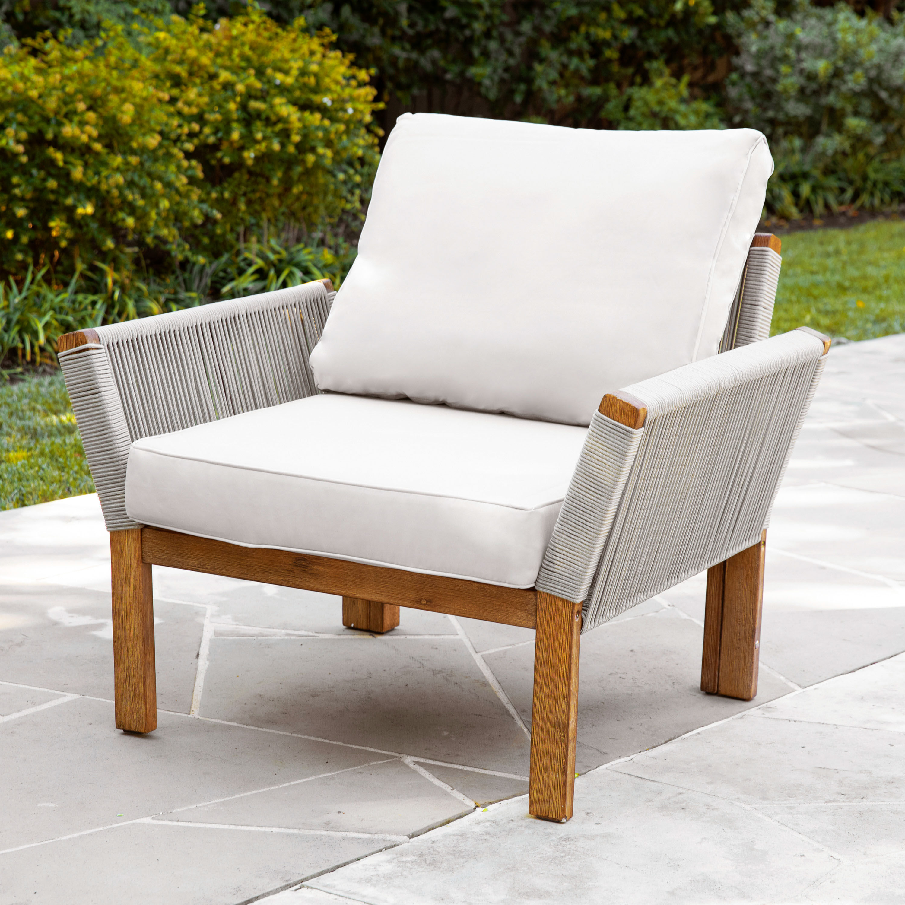World market shop rope chair