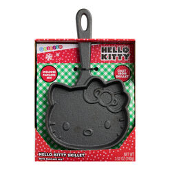 Hello Kitty Cast Iron Skillet with Pancake Mix Gift Kit