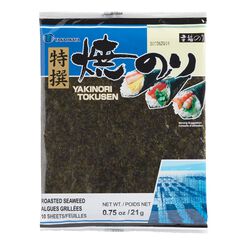 Takaokaya Roasted Seaweed Sheets 10 Count