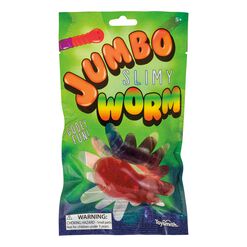 Jumbo Gummy Worm Slime Toy Set of 2