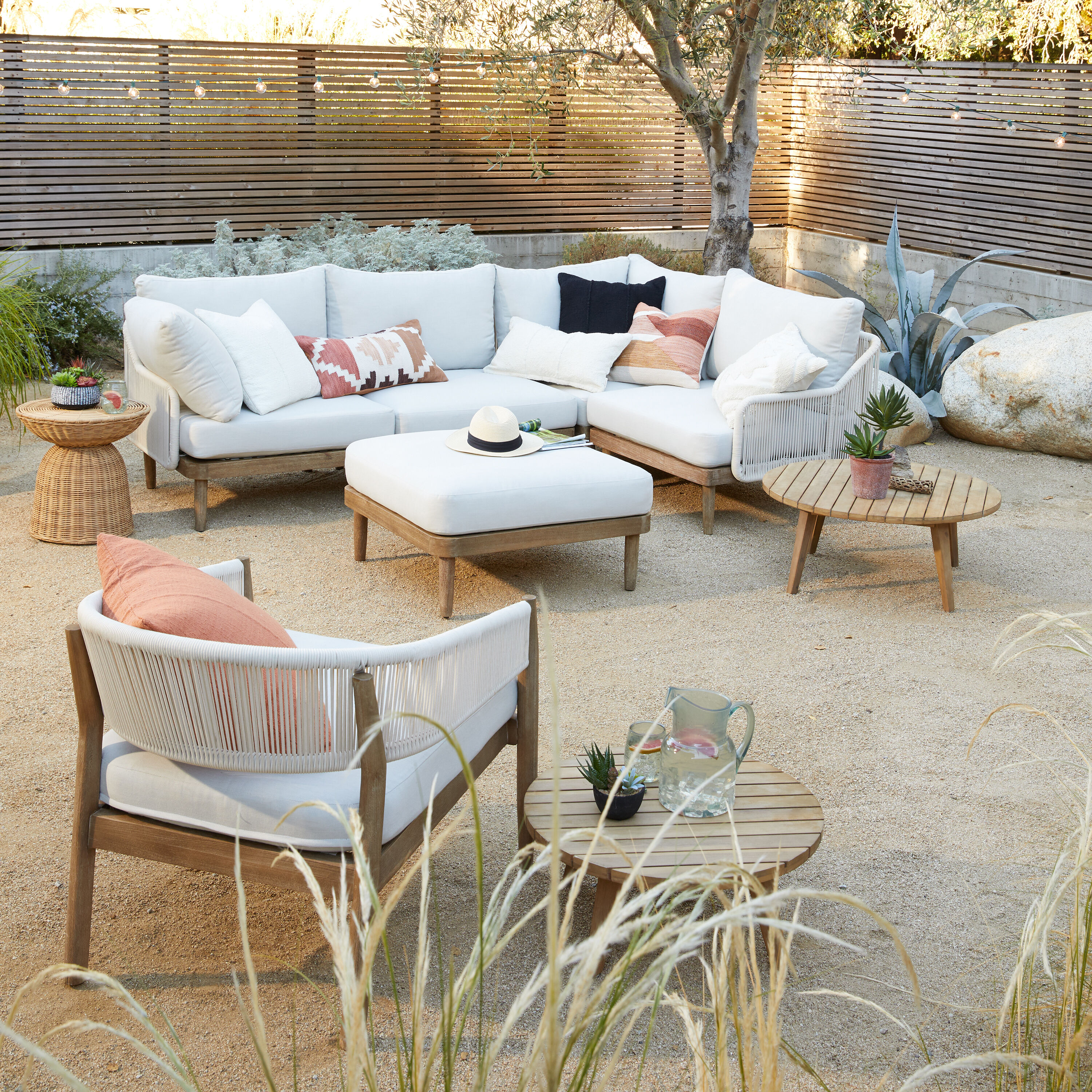 World market hot sale rope chair