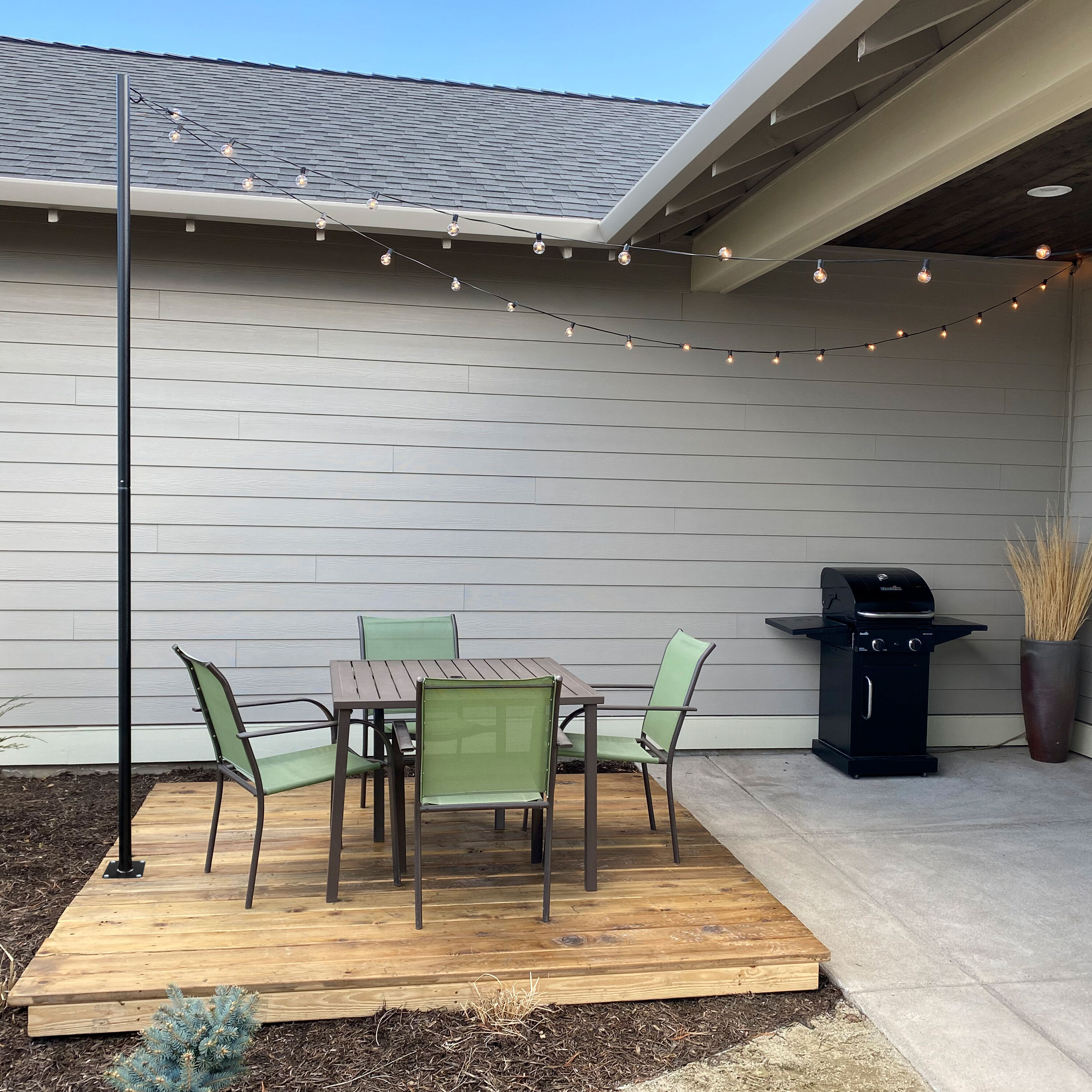 String lights pole stand on sale