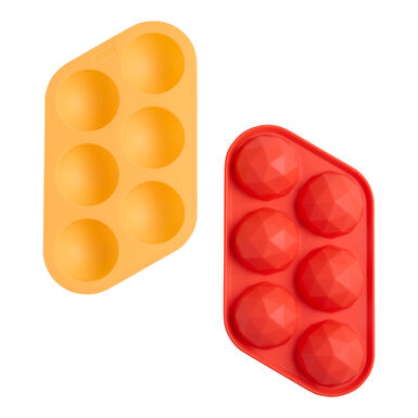 Zoku Silicone 6c Chocolate Bomb Mold 2 Piece Set Zoku Silicone 6c Chocolate Bomb Mold 2 Piece Set