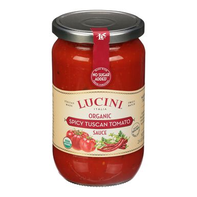 Lucini Organic Spicy Tuscan Tomato Pasta Sauce Lucini Organic Spicy Tuscan Tomato Pasta Sauce