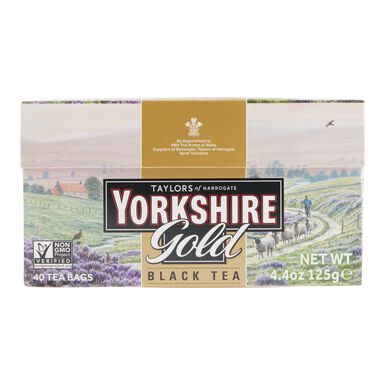 Taylors of Harrogate Yorkshire Gold Black Tea 40 Count Taylors of Harrogate Yorkshire Gold Black Tea 40 Count