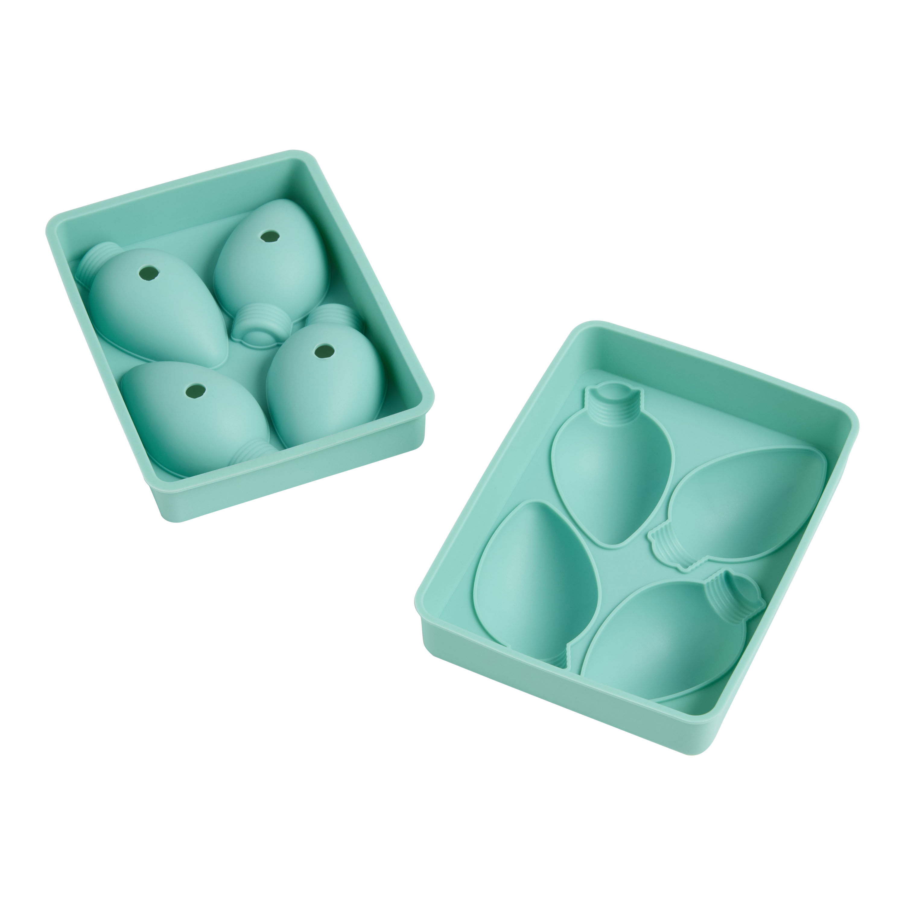 Drinking Buddies Silicone Festive Christmas Light Ice Mold