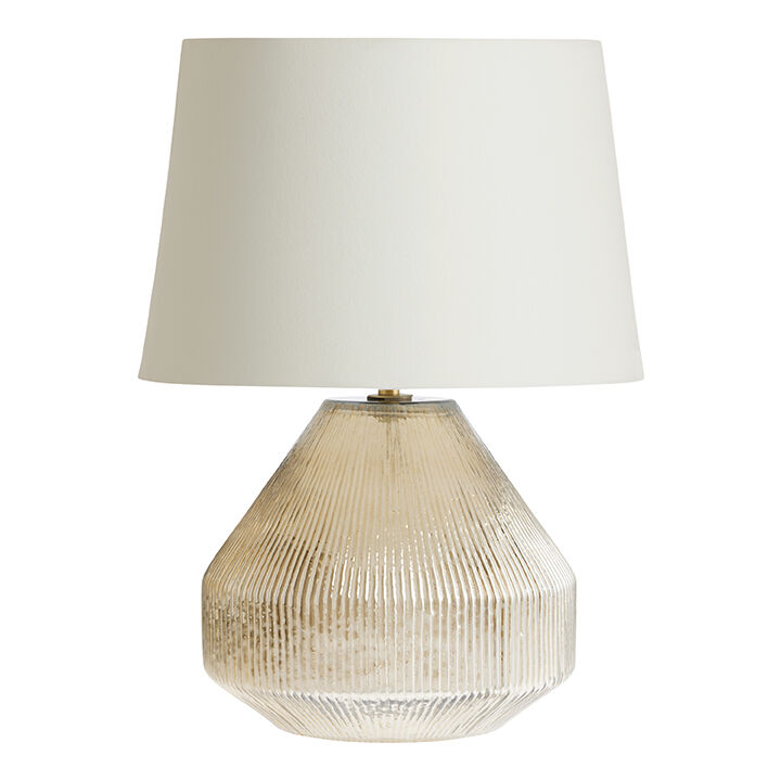 Fluted glass lamp outlet