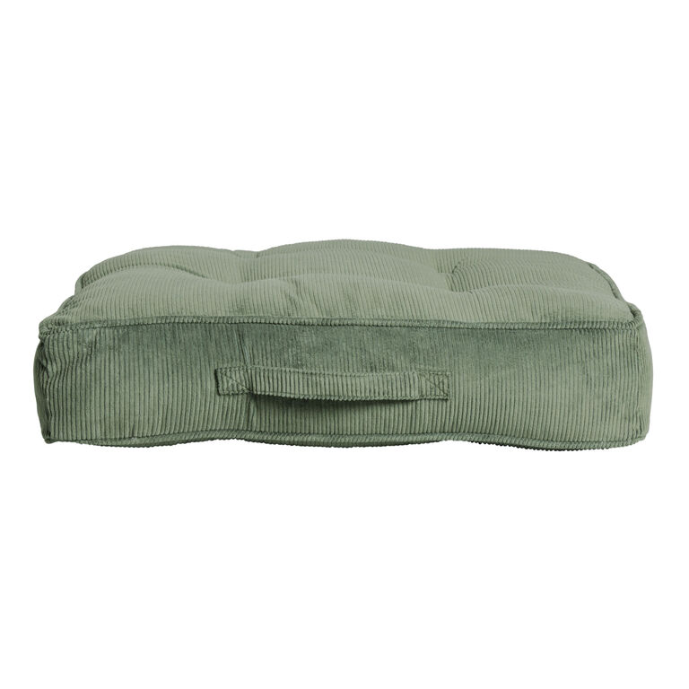 Tufted Corduroy Gusseted Floor Cushion image number 3