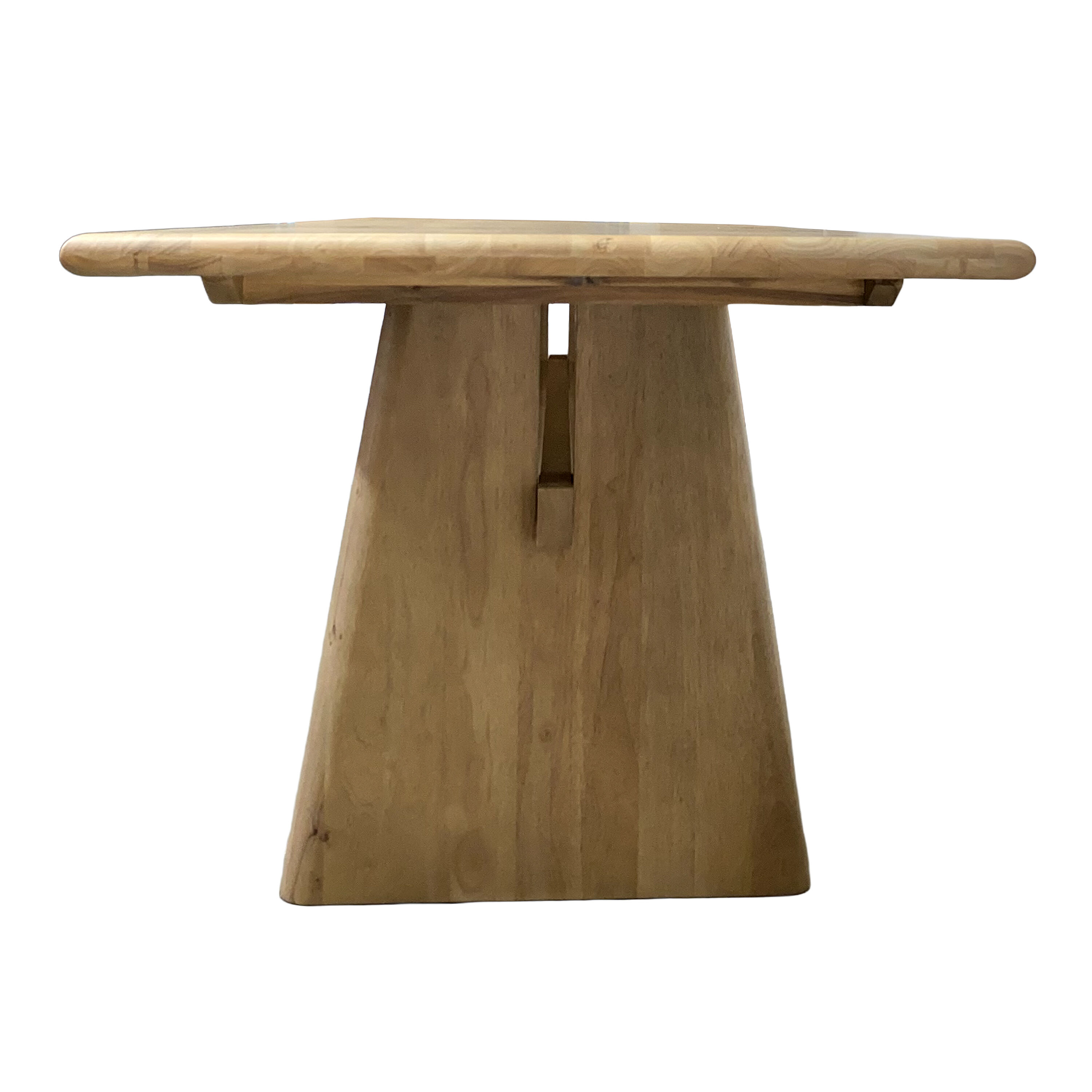 Isabelle Weathered Timber Trestle Dining Table image number 2