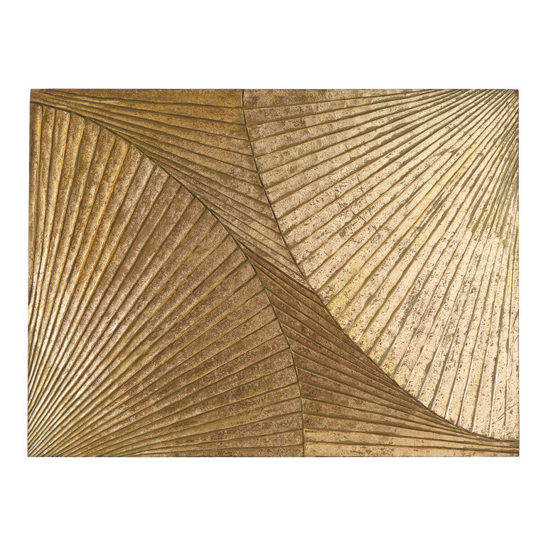 Block - Deco Fan carved wood