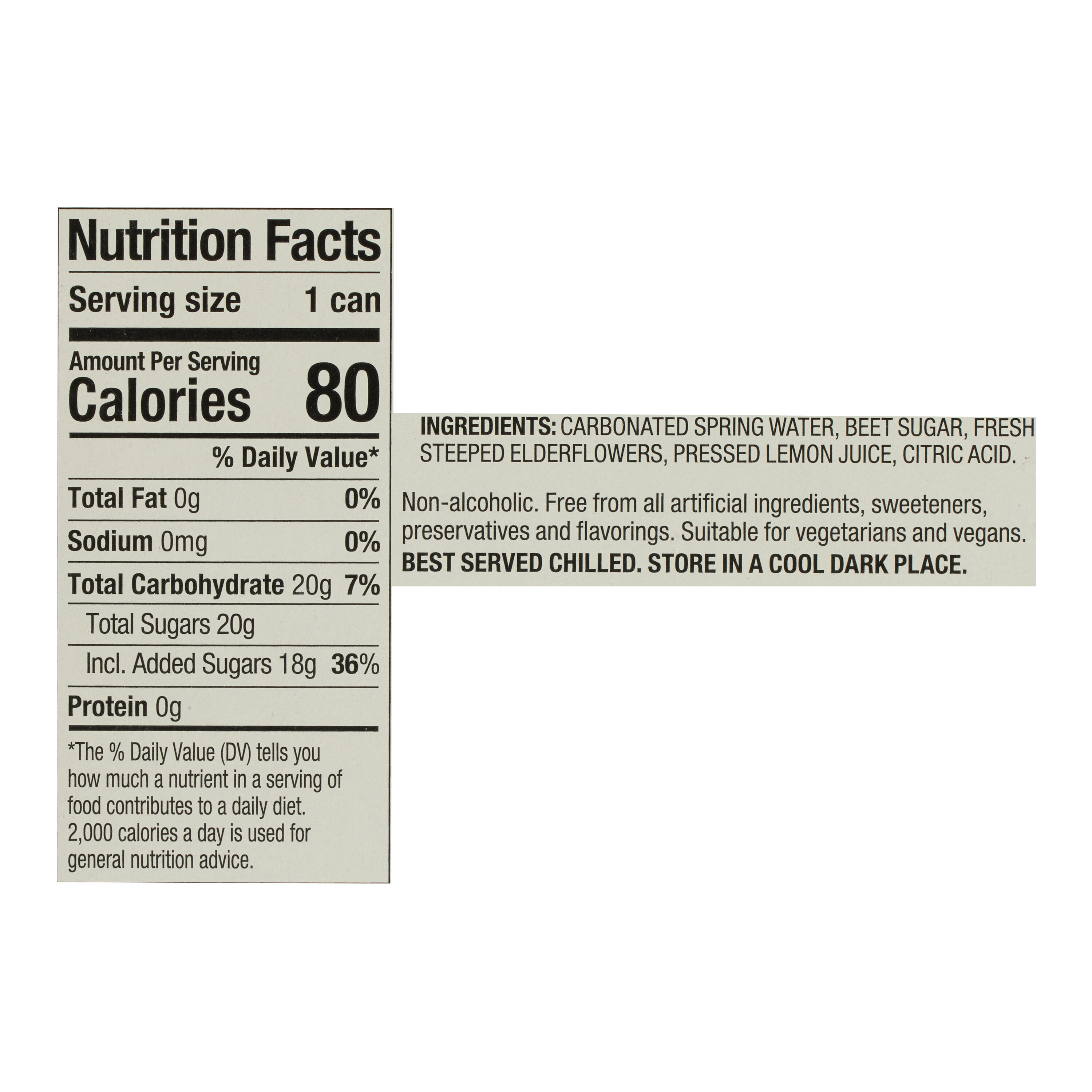 Belvoir Farm Elderflower Lemonade 4 Pack image number 1