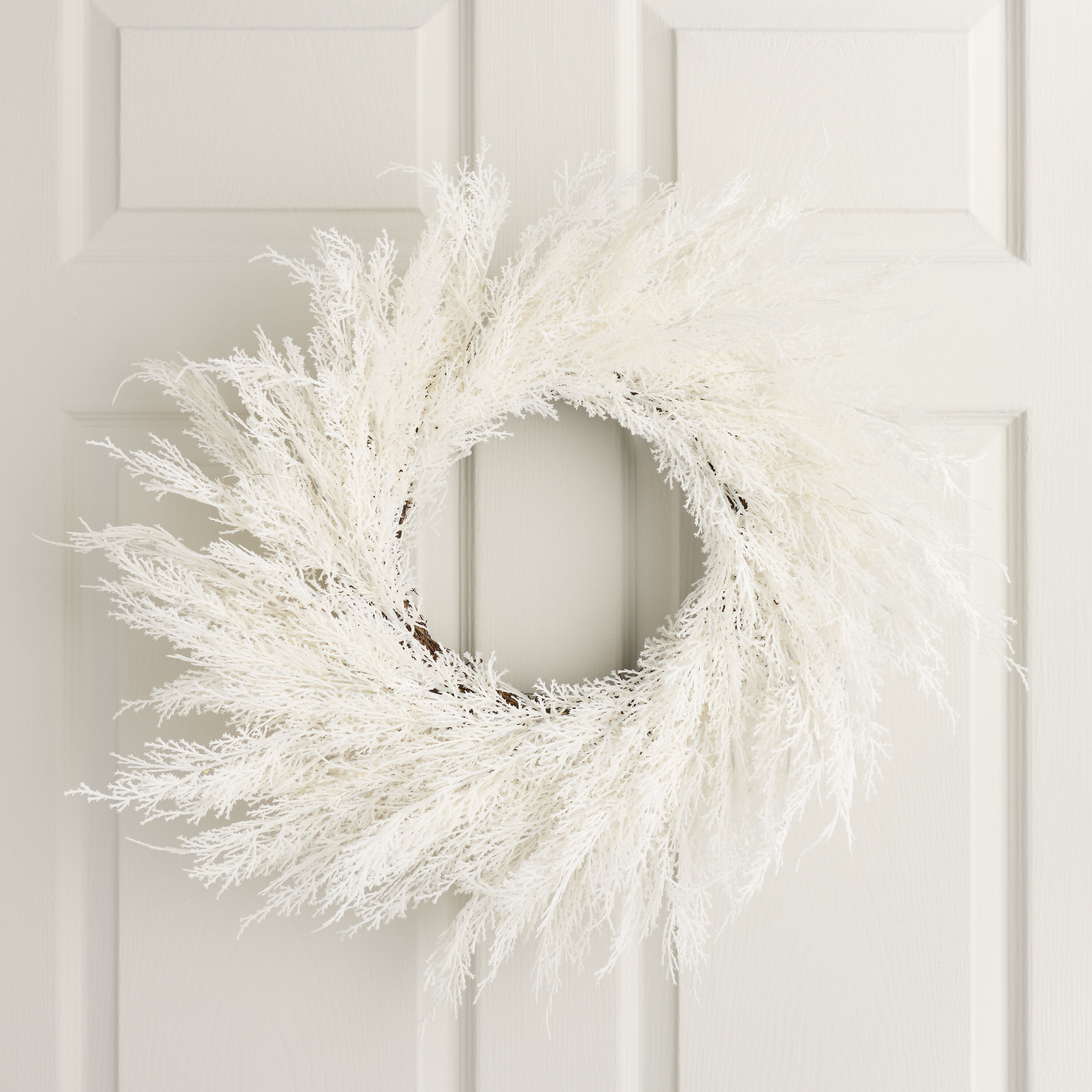 Vine Wreath With Faux Fur Queen Owl - World Market