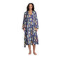 Indigo Blue Multicolor Artsy Cat Pajama Collection image number 0