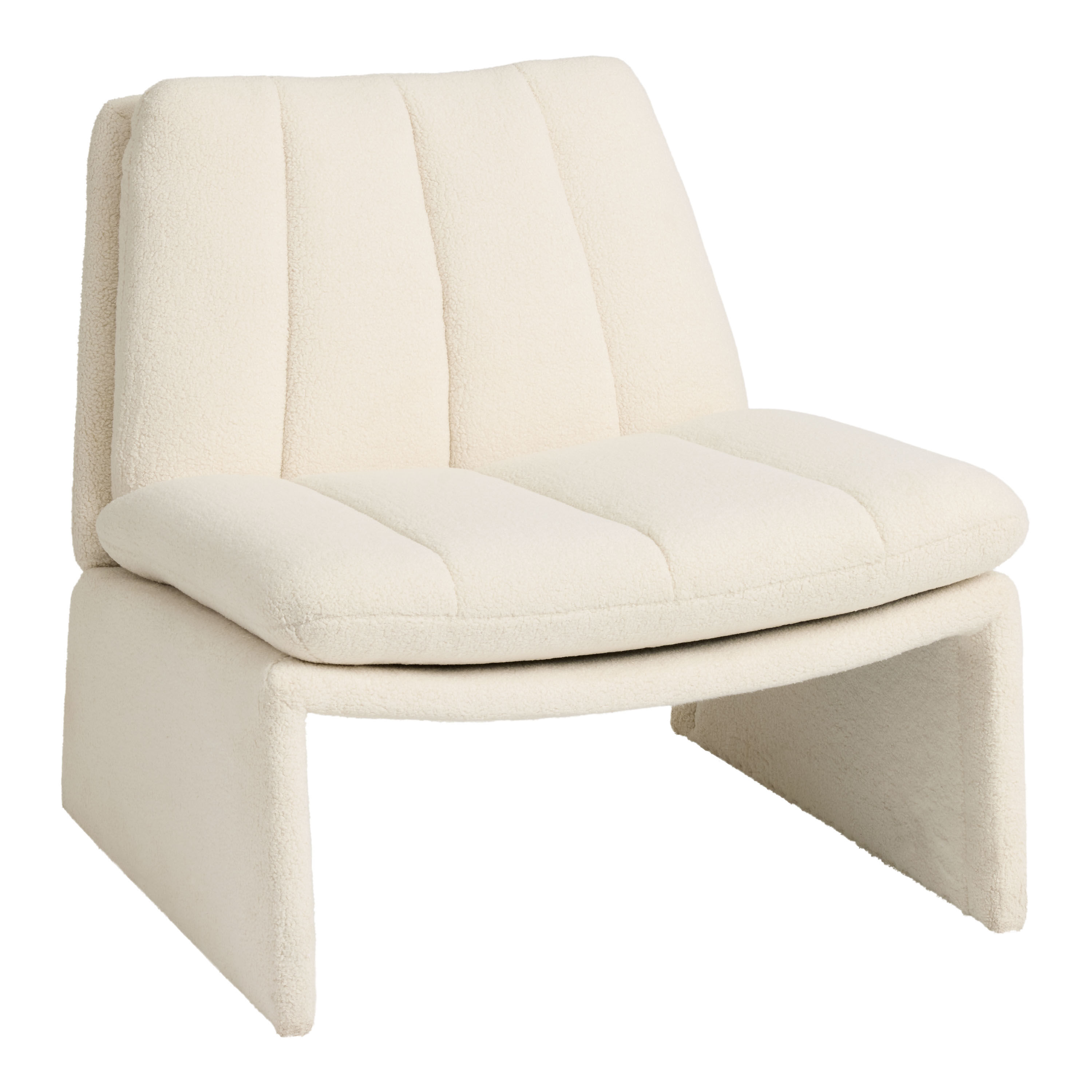 Elka Channel Back Upholstered Chair World Market
