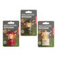 Kikkerland Mini Lantern LED Keychain Set of 3 image number 1