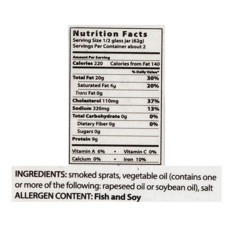 Riga Gold Smoked Sprats in Oil