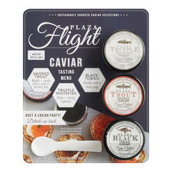Plaza Flight Infused Caviar Tasting Trio 3 Pack
