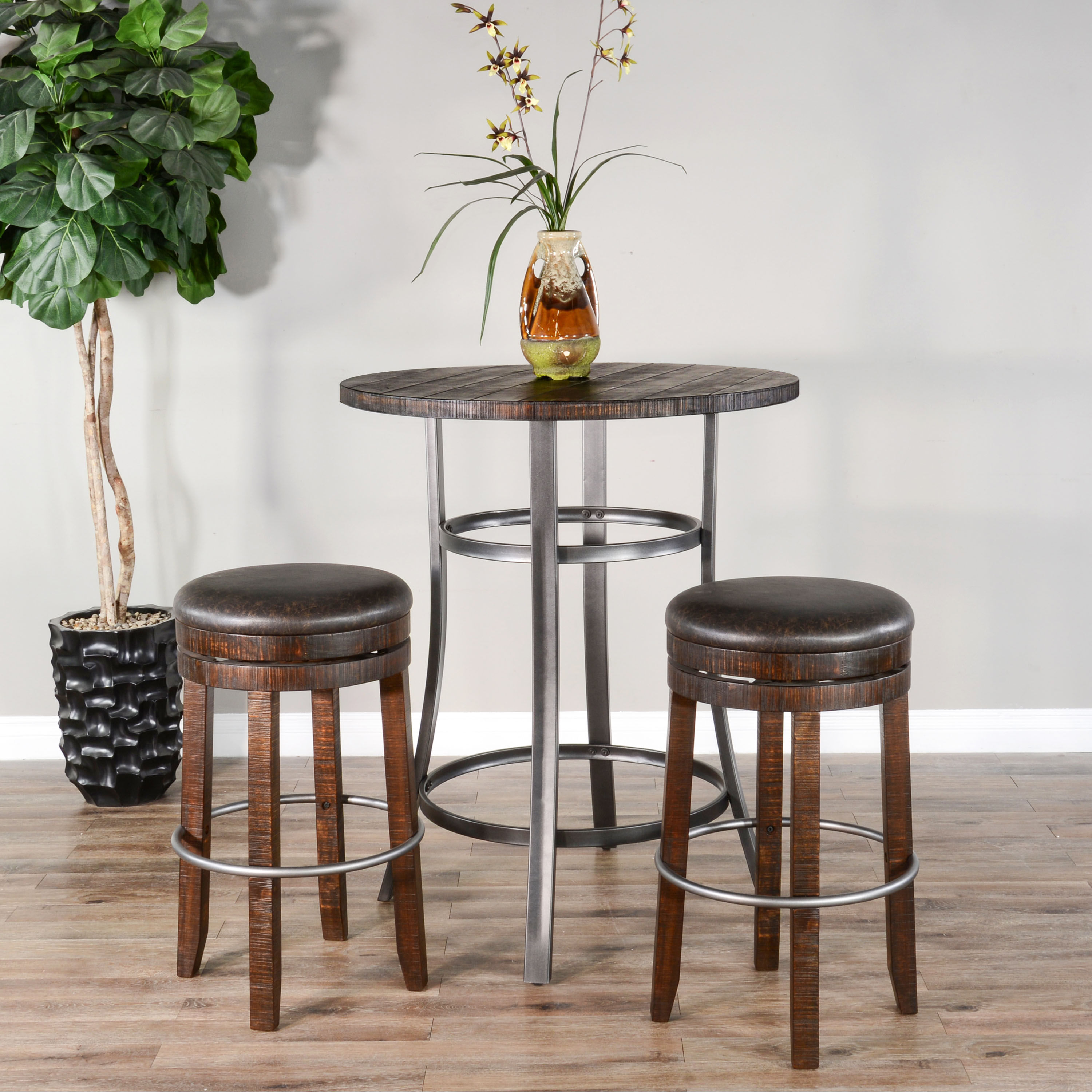 Mahogany swivel bar stools cheap