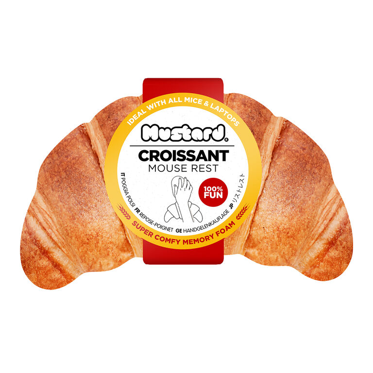 Croissant Memory Foam Mouse Arm Rest image number 1