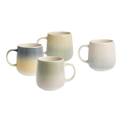 Pastel Ombre Reactive Glaze Ceramic Mug
