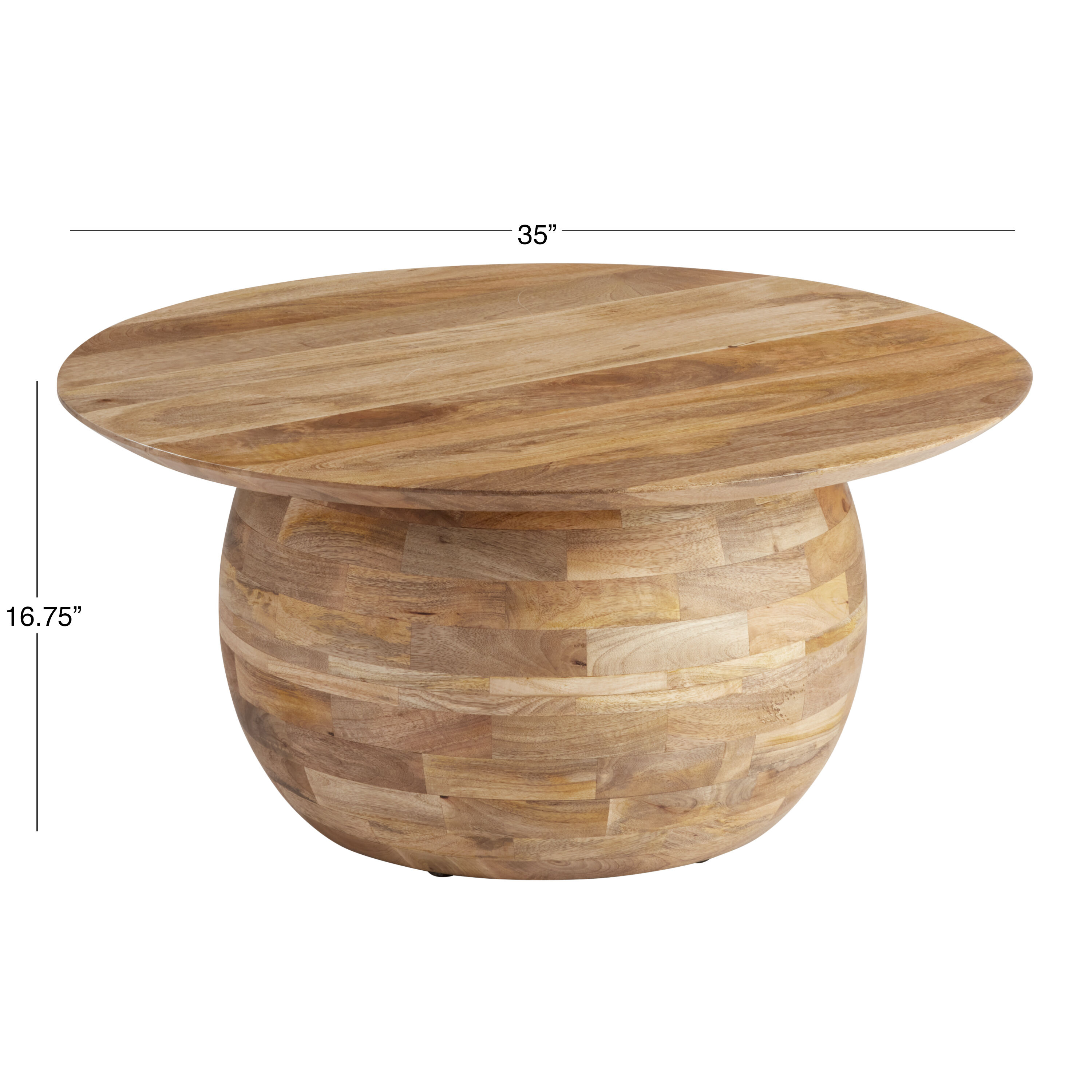 World market cheap rattan coffee table