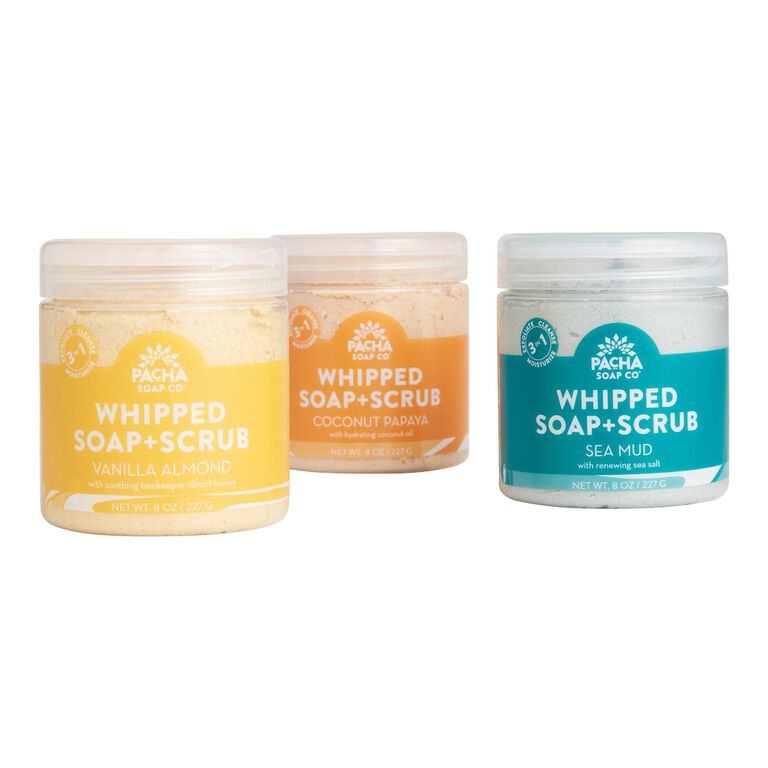 Pacha Whipped Soap and Scrub Collection image number 1