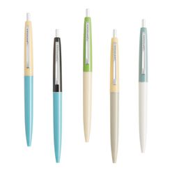 Kikkerland Retro Pens 5 Pack