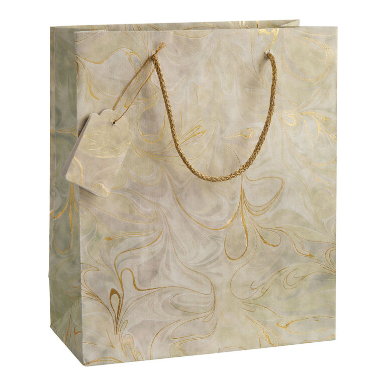 Large Shopping Bag - Gold
