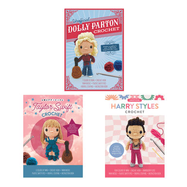 Pop Culture Music Icon Crochet Kit Pop Culture Music Icon Crochet Kit