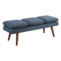 Marian Mid Century Upholstered Bench