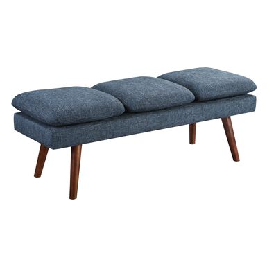Marian Mid Century Upholstered Bench Marian Mid Century Upholstered Bench