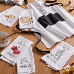 Illustrated Kitchen Linen Collection