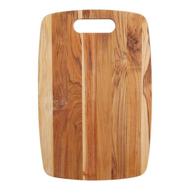 Teakhaus Large Edge Grain Wood Reversible Cutting Board Teakhaus Large Edge Grain Wood Reversible Cutting Board